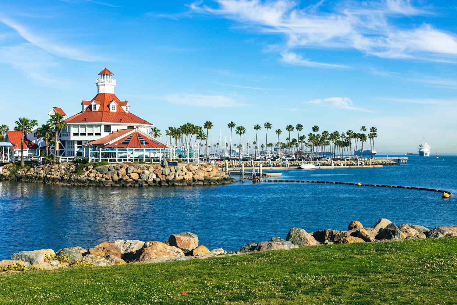 Long Beach, California harbor